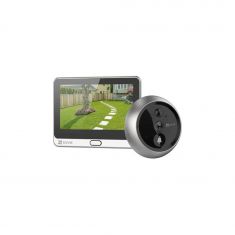 EZVIZ Juda connecté DP2C - Ecran non tactile FHD 1080p - Wi-Fi 2.4Ghz - Détection de mouvement - Audio Bidirectionnel - Vision nocturne jusqu'à 3 mètres - Empla