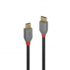 Câble USB 2.0 Type C vers Micro-B, Anthra Line, 1m