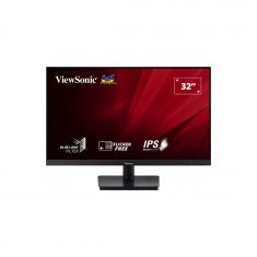 Ecran 32" Viewsonic VA3209-2K-MHD Noir QHD 2560x1440 16:9 SuperClear IPS 4ms 250 cd/m² 75Hz 2xHDMI DP HPs 3 bords fins adaptive sync HDR10