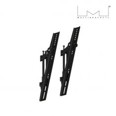 Fixation inclinable MULTIBRACKETS Noir 30 kg, -15 - 0°, pour rail M Pro Series pour écran plat