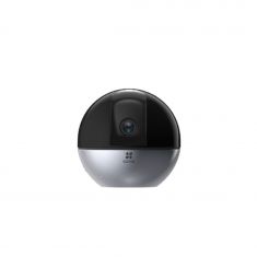 EZVIZ Caméra intérieure motorisée E6 Wi-Fi - Détection d'individus et d'animaux assistée par IA - Vue panoramique - Vision nocturne IR- Volet de confidentialité