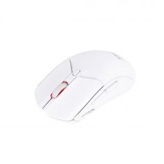 HyperX Souris Gaming sans fil Pulsefire Haste Wireless 2 - 6 boutons - RGB -  multi-plateforme - 2,4 GHz/Bluetooth® 5.0/câble USB C vers USB A - 100H - Blanche