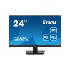 Ecran IIYAMA 23.8'' Noir dalle IPS Ultra mince 16:9 1920x1080 1ms 250 cd/m² 100Hz 1xHDMI 1xDisplayPort USB HUB (2x2.0) Haut-parleurs VESA 100x100 / XU2493HSU-B6