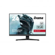 Ecran IIYAMA 23.8'' G-Master Noir 0.2ms Red eagle Fast IPS 1920x1080 180Hz 300 cd/m² HDMI DisplayPort 4xUSB HUB 3.2 HPs G2470HSU-B6