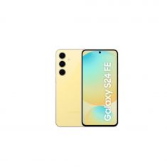 Smartphone Galaxy S24FE 5G Jaune 8 Go 128 Go Android 14 WIFI6 IP68  batt 4500mAh CR25W Ecran  6.7'' Full HD+ DAS Tete 0.857 AI intégrée