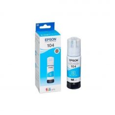 EPSON 104 EcoTank Cyan ink bottle