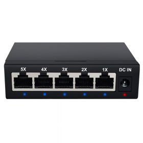 Switch Ethernet Gigabit 5 ports 10/100/1000 Mbps Boitier métal