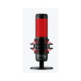 Microphone HyperX QuadCast, USB, Filtre anti-pop intégré, Support anti-vibration intégré, compatible PC, PS5, PS4, Mac