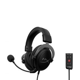 Casque HyperX Cloud II Noir, Mousse à mémoire de forme, compatible PC, PS5, PS4, Xbox Series X|S, Xbox One, Nintendo Switch, Mobile